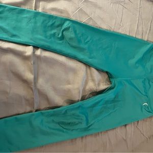 Girls Teal Zyia Leggings